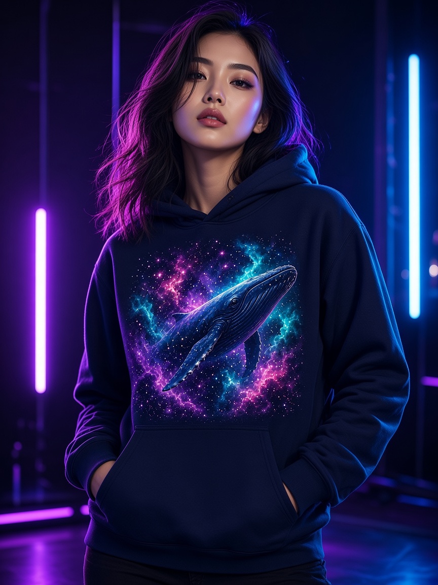 Whale Hoodie